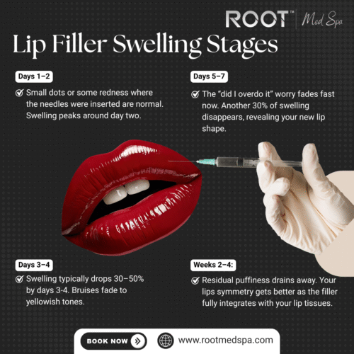 The Day by Day Lip Filler Swelling Journey