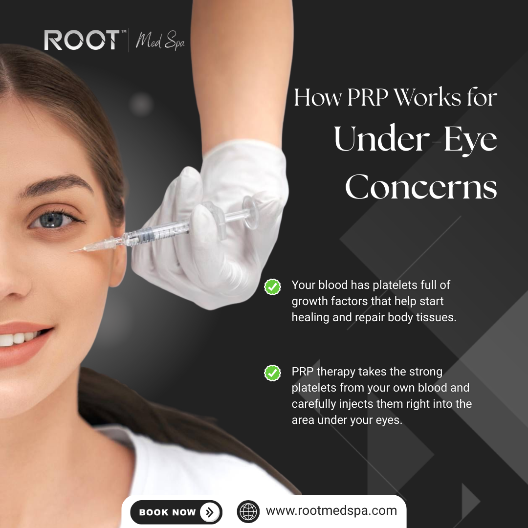 Why ROOT Med Spa Leads in Under-Eye PRP Treatment in Flower Mound/Coppell, TX