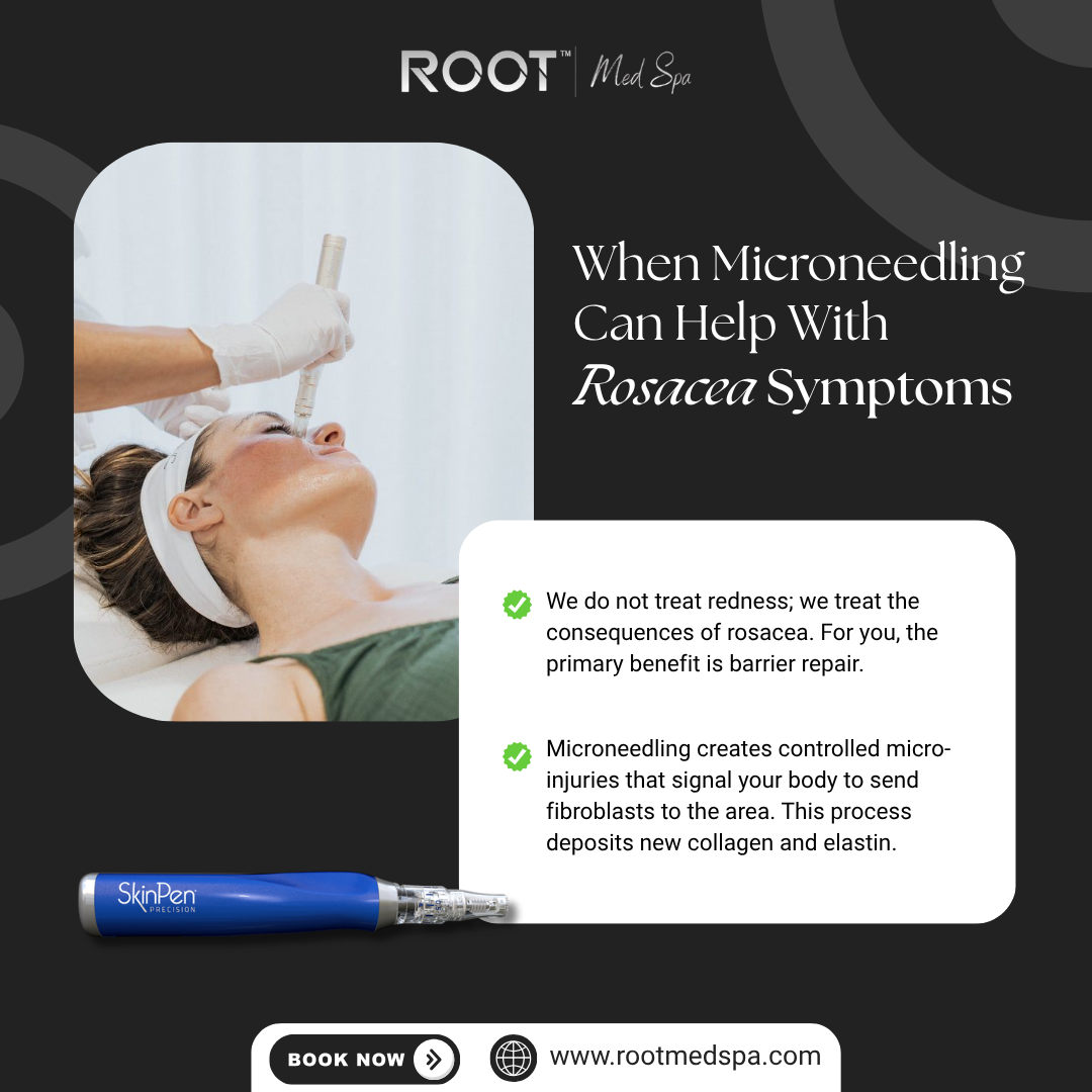 When Microneedling Can Help With Rosacea Symptoms