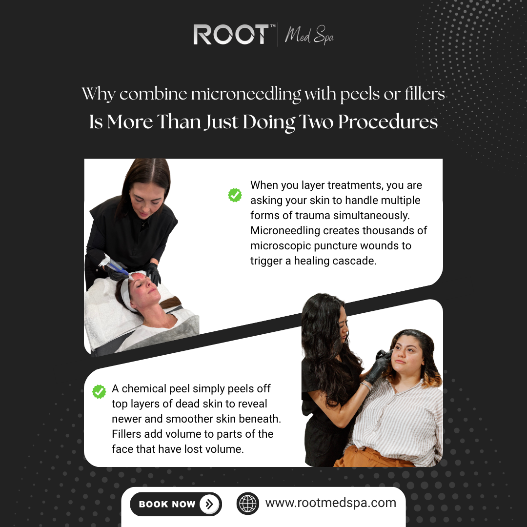 Why Combining Microneedling with peels or fillers Is More Than Just Doing Two Procedures