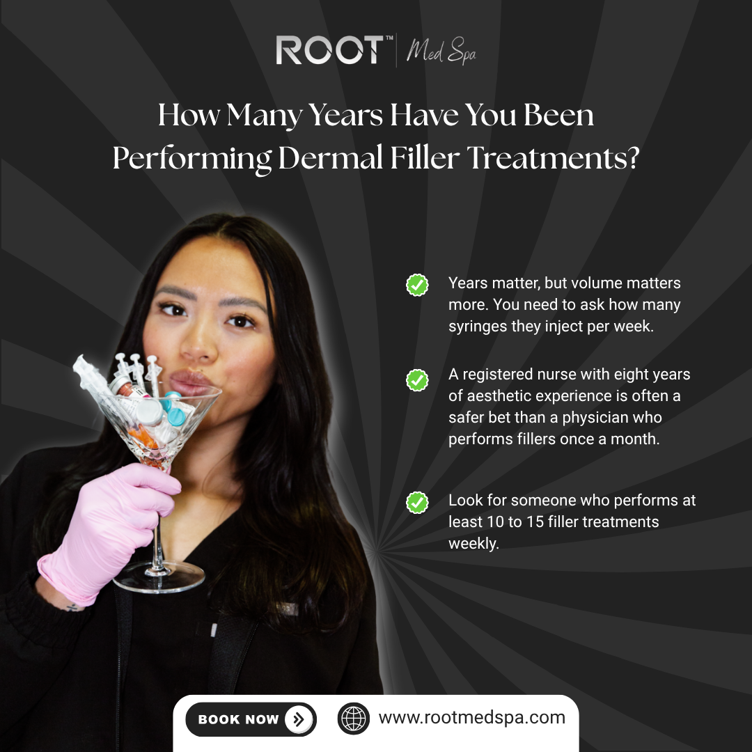 How Many Years Have You Been Performing Dermal Filler Treatments?