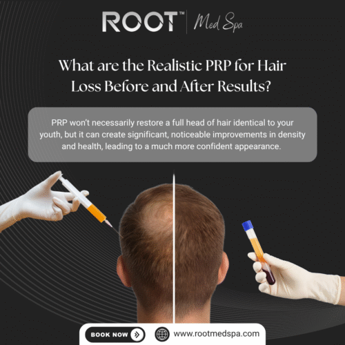 What are the Realistic PRP for Hair Loss Before and After Results? 