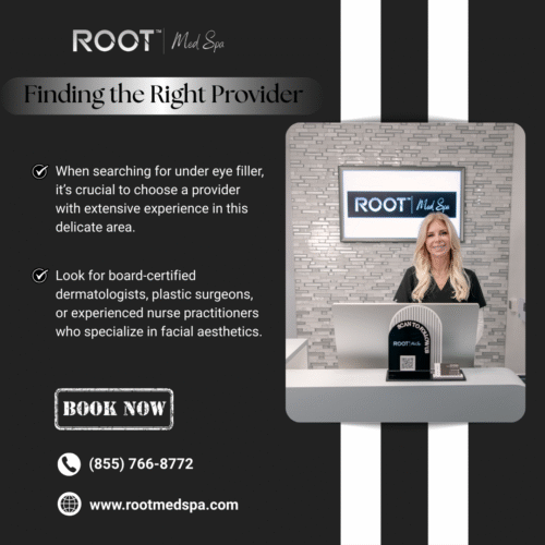Finding the Right Provider for Under Eye Filler in Flower Mound, TX