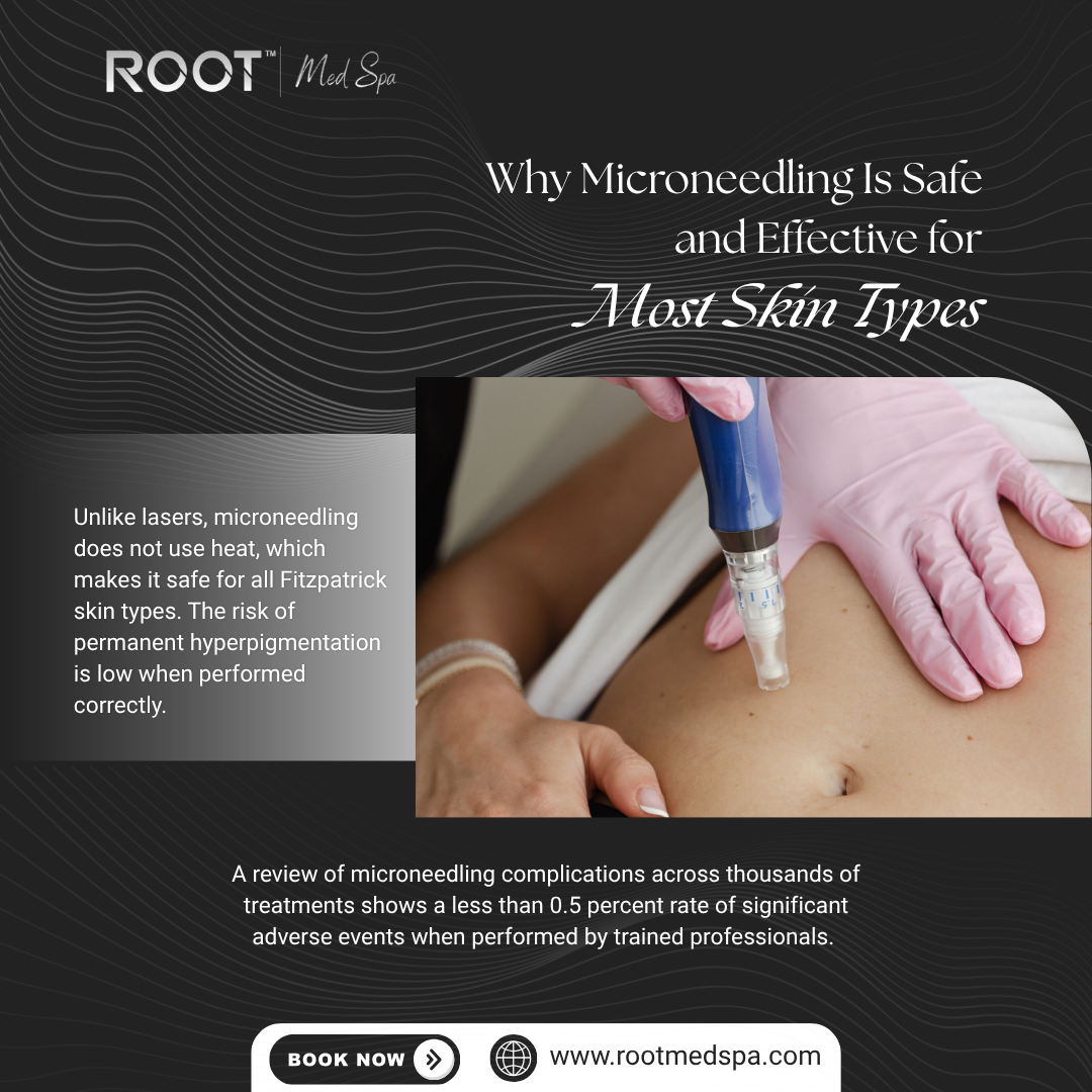 Why Microneedling Is Safe and Effective for Most Skin Types
