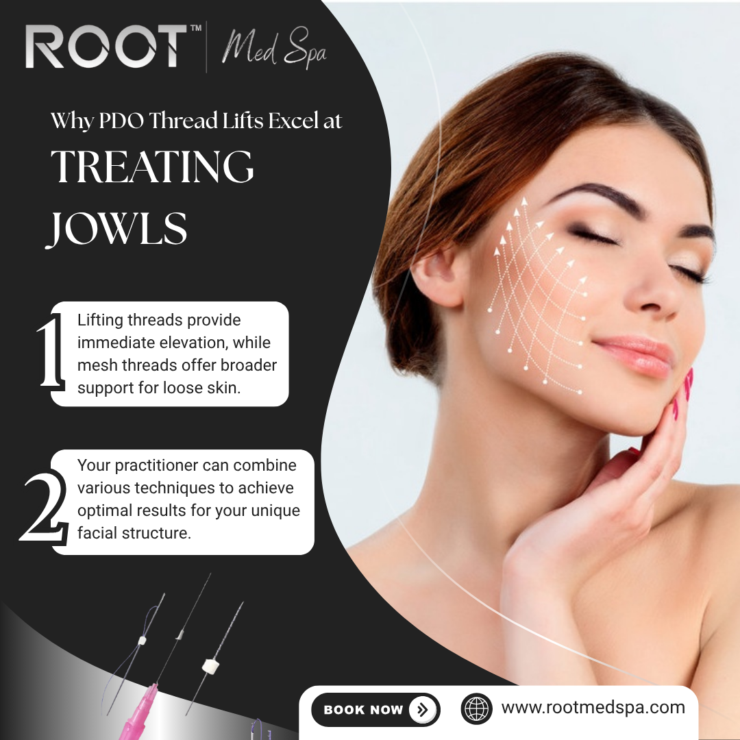 Why PDO Thread Lifts Excel at Treating Jowls