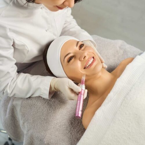 Microneedling Before & After Results in Flower Mound/Coppell, TX